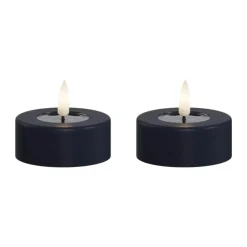Real Flame LED Fyrfadslys - 2 stk. Lys