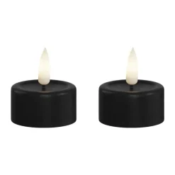 Online Real Flame LED Fyrfadslys - 2 stk. Lys