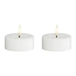 Real Flame LED Fyrfadslys - 2 stk. Lys