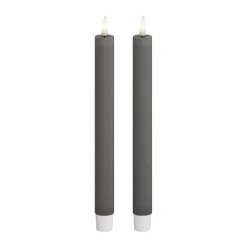 Clearance Real Flame LED Kronelys - 2 stk. Lys