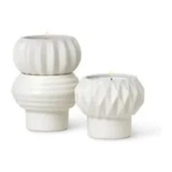 Clearance Samsurium Stabelbar Lysestage - 3 dele Lysestager|Lys