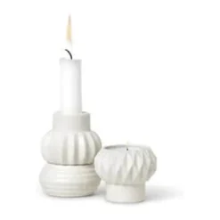 Clearance Samsurium Stabelbar Lysestage - 3 dele Lysestager|Lys
