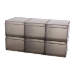 Shoecase Skoopbevaring - 6 stk. Hylder Og Knager