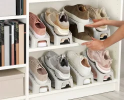 Outlet Shoe-In Skoopbevaring - 6 stk. Hylder Og Knager