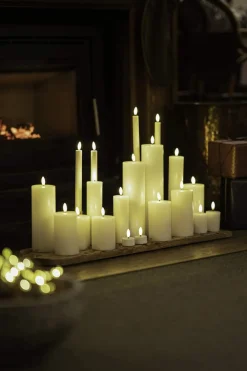 Outlet Sille Genopladelig Kronelys - 2 stk. Lys