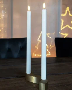 Outlet Sille Genopladelig Kronelys - 2 stk. Lys