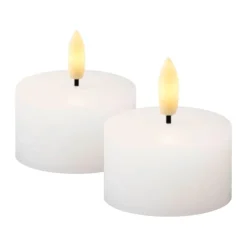 New Sille LED Fyrfadslys - 2 stk. Led-Lys|Lys