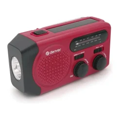 Solar Crank Radio Højtalere Og Hovedtelefoner