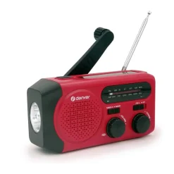 Solar Crank Radio Højtalere Og Hovedtelefoner