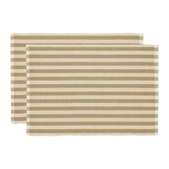 Discount Statement Stripe Dækkeserviet Dækkeservietter