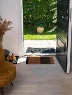 Clearance Stripes Horisontal Gulvmåtte Bademåtter|Dørmåtter