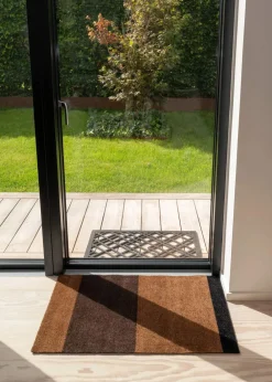 Outlet Stripes Horisontal Gulvmåtte Bademåtter|Dørmåtter