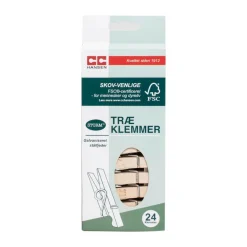 Discount Tøjklemmer - 24 stk. Tørrestativer