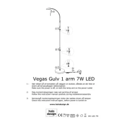 Discount Vegas Gulvlampe Gulvlamper
