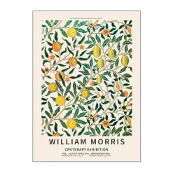 Hot William Morris Plakat - Tree Fruits Plakater Og Vægdekoration